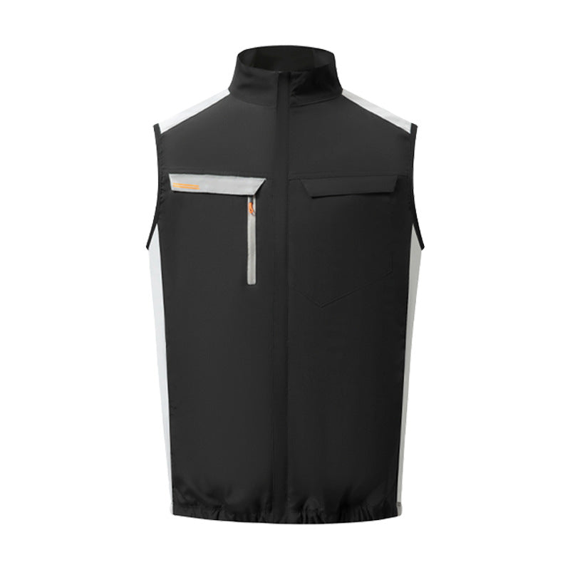 Summer Air-Conditioned Clothing Fan Clothing Sleeveless Cooling Refrigeration Sleeveless Outdoor Sports Sun Protection Vest USB Work Clothes