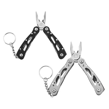 Stainless steel multi-function tool pliers mini folding portable outdoor travel tool pliers combination knife multi-purpose