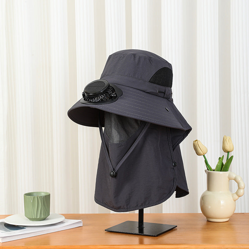 New Sun Hat for Men and Women in Summer, Uv Protection, Neck Protection, Sun Protection, Solar Fan Hat, Outdoor Mountaineering Fisherman Hat
