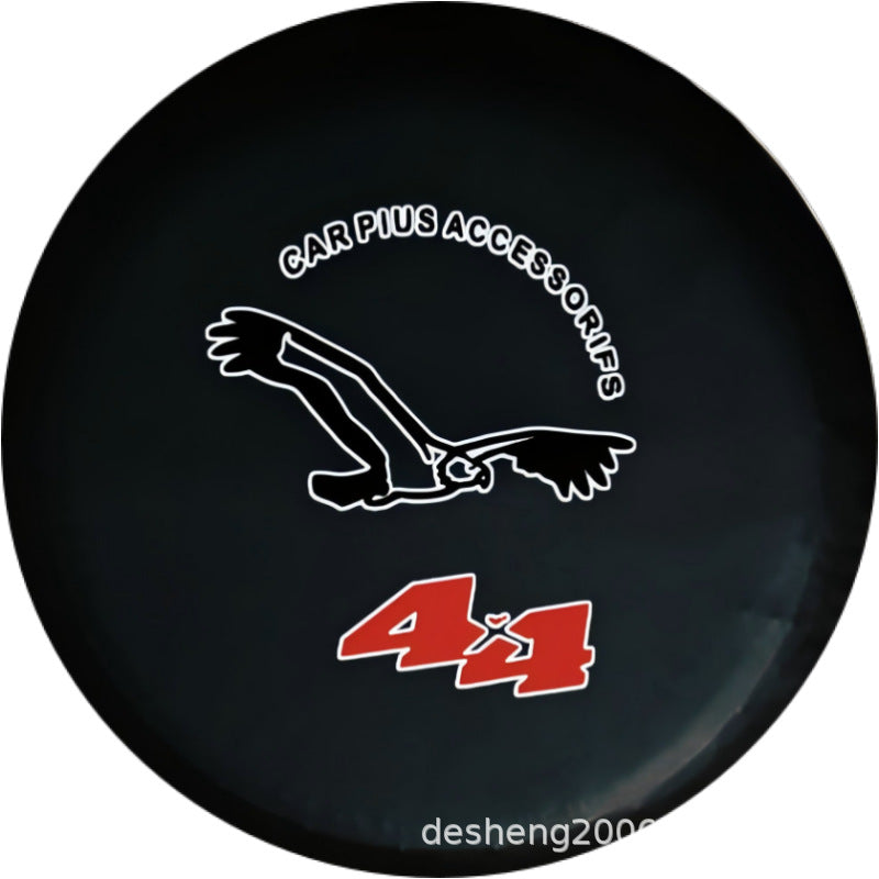Source factory car tire protective cover tire cover spare tire cover protective cover thickened tire cover all black tire cover