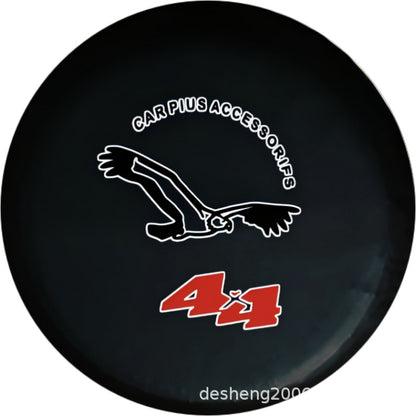 Source factory car tire protective cover tire cover spare tire cover protective cover thickened tire cover all black tire cover