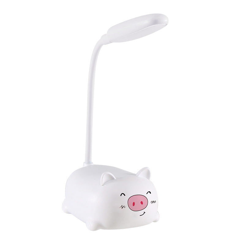 Factory direct creative cute girl heart mini small table lamp led bedroom bedroom bedside eye protection night light