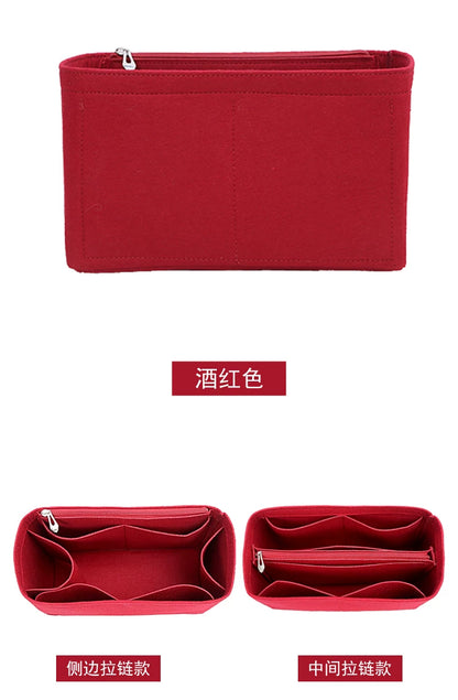 Suitable for Lv Carryall Inner Bag, Medium-Sized Handbag Organizer Storage Bag with Lining