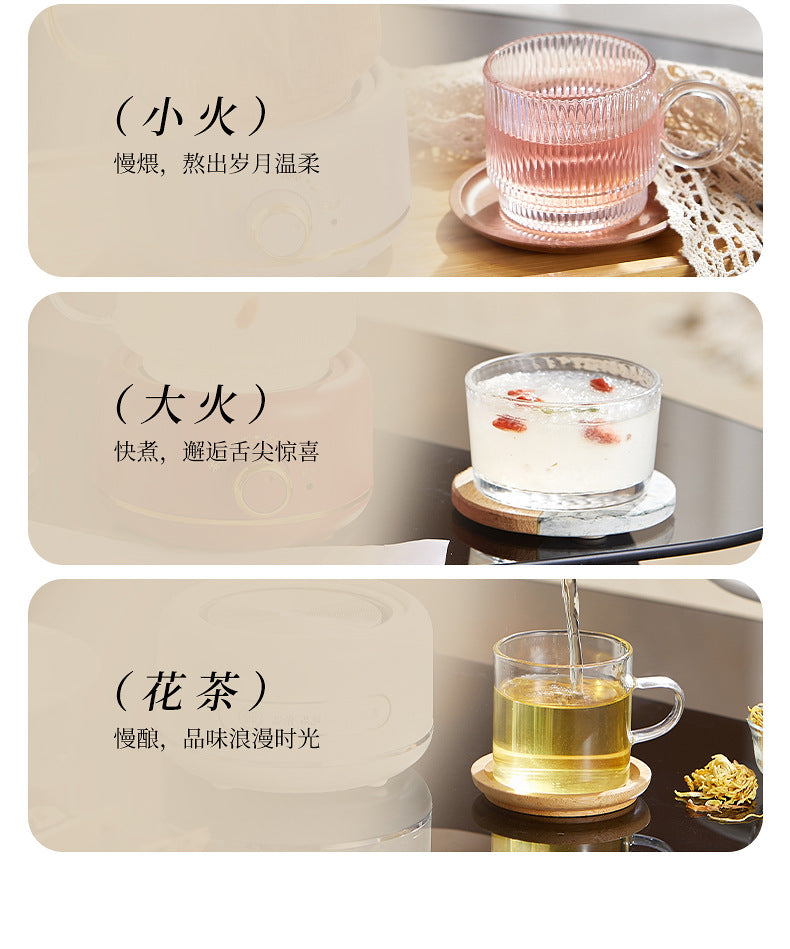 Multifunctional Mini Health Pot, Small Office Tea Maker, Home Health Cup, Electric Hot Water Cup, Gift Box
