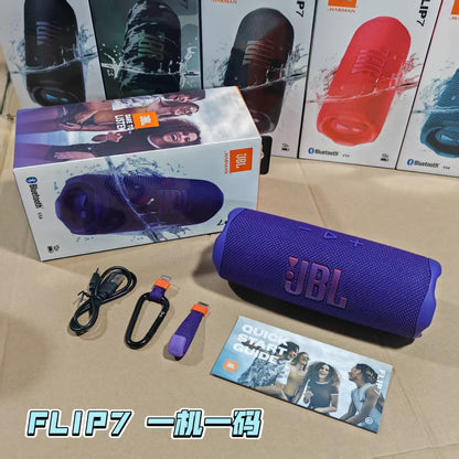 For foreign trade FLIP 60000 flower tube 7 generation bluetooth speaker wireless mini outdoor portable subwoofer waterproof audio