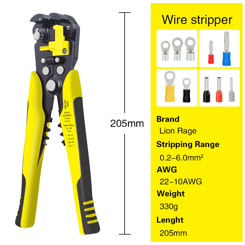 Wholesale Multifunctional Wire Stripping Pliers, Cable Stripping Pliers, Electrician Pliers, Manual Wire Stripping Pliers, High Carbon Steel