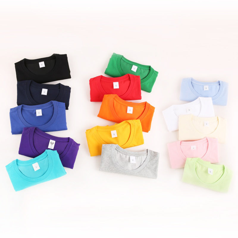 Loose-Fitting | 50-Count Double Yarn T-Shirt Ice Silk Cotton Round Neck Short-Sleeve T-Shirt Moisture-Wicking Business Casual Half-Sleeve for Men