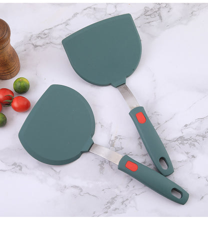 Silicone Kitchenware High Temperature Resistant Silicone Shovel Food Grade Household Teppanyaki Home Edition Teppanyaki Tools Complete Set