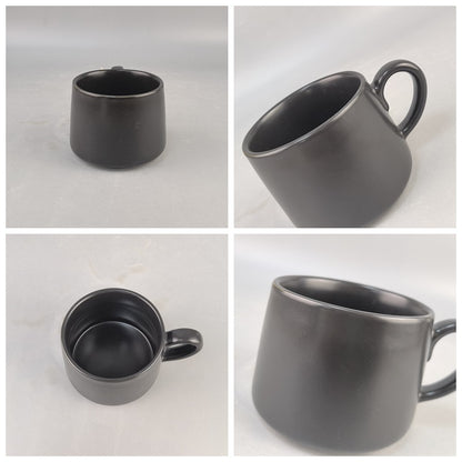 Solid Color Ceramic Mug Custom-made Cup Simple Nordic Style Ceramic Drinking Cup Milk Cup Breakfast Cup Coffee Cup