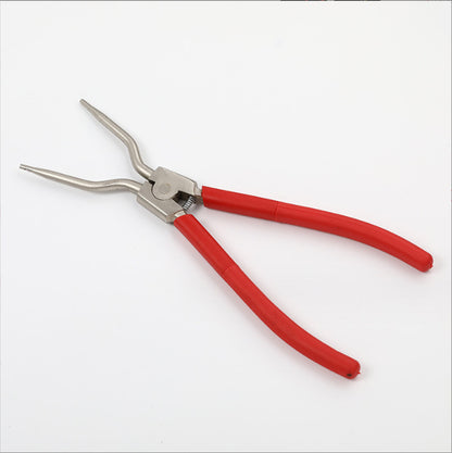 11 inch circlip pliers with plastic red handle straight elbow hardware tool pliers Samsung LG washing machine removal tool