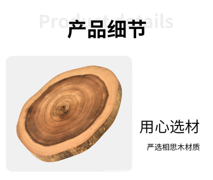 Creative Simple Solid Wood Cutting Board Natural Acacia Cutting Board Cutting Board Cutting Board Fruit Cutting Board Original Cutting Board
