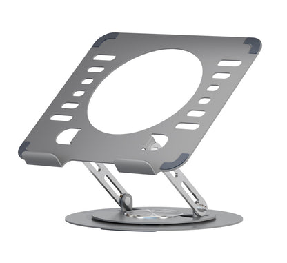 Laptop Stand 360-degree Rotating Adjustable Lifting Bracket Portable Storage Office Tablet Support