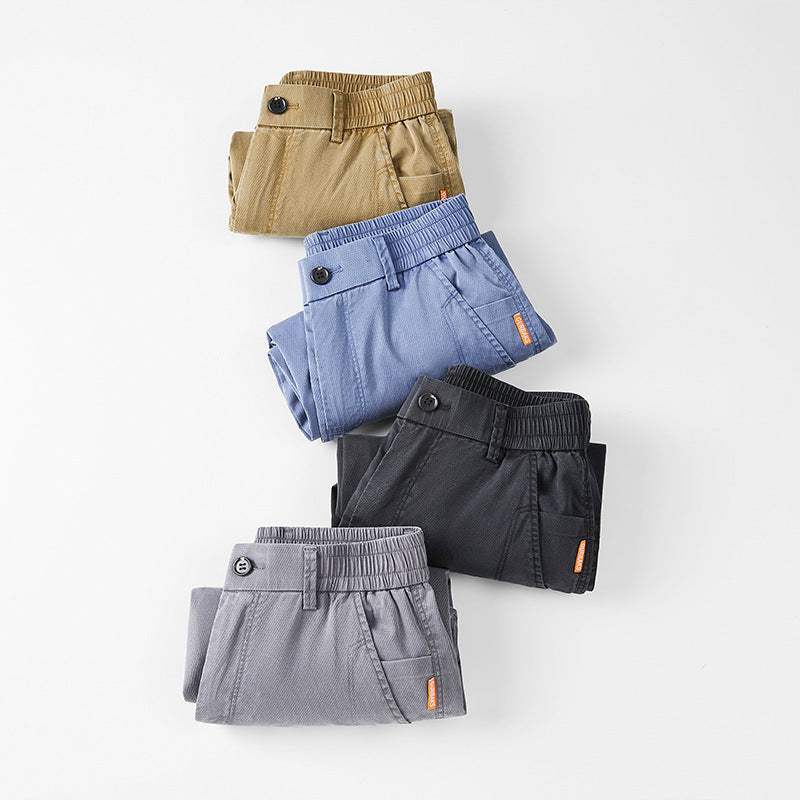 Lyocell Tencel Casual Pants for Men, New Summer Thin Straight-Leg Drapey Wide-Leg Pants, Loose Sports Ice Silk Long Pants