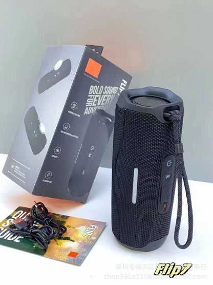 For foreign trade FLIP 60000 flower tube 7 generation bluetooth speaker wireless mini outdoor portable subwoofer waterproof audio