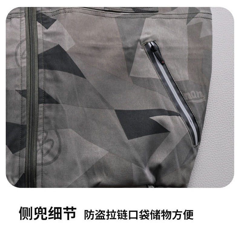 Summer Cooling Air-Conditioned Clothing for Men, Refrigeration Clothing with Fan, Welding Site Heatstroke Prevention Labor Protection Work Clothes