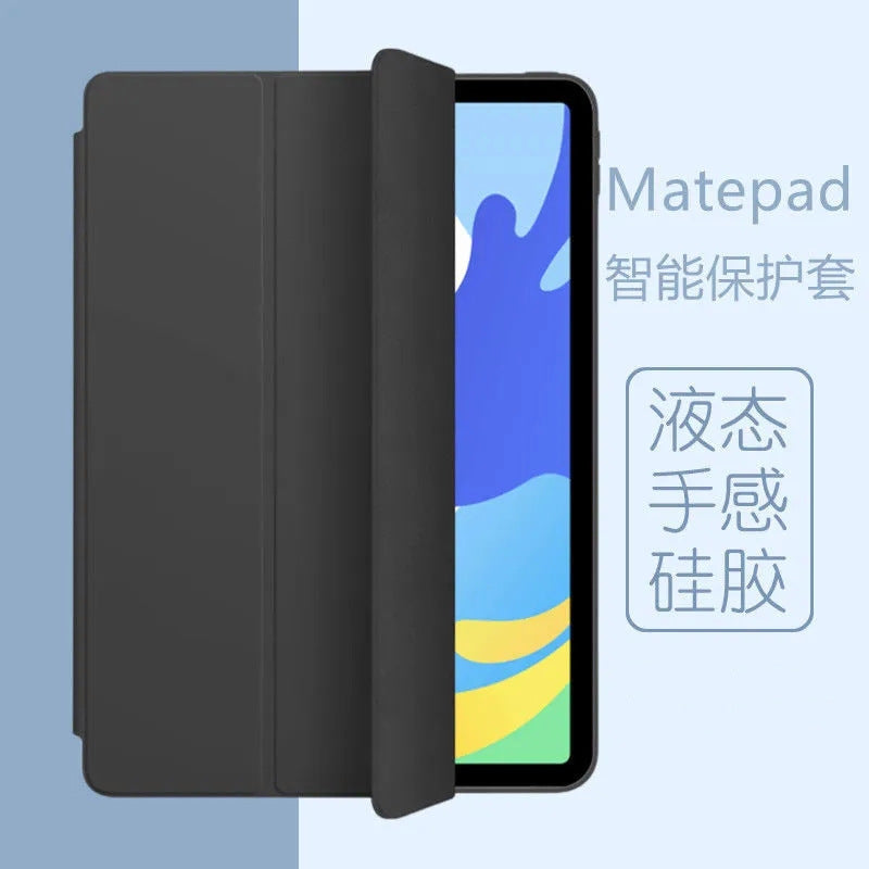 Suitable for 2023 new huawei matepad11.5 flat protective case honeycomb tri-fold silicone 10.4 soft case