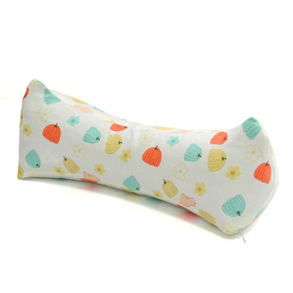 Buckwheat Pillow Cervical Spine Pillow Adult Home Office Lumbar Support to Help Sleep Hard Triangle Pillow Single Cervical Spine Buckwheat Pillow