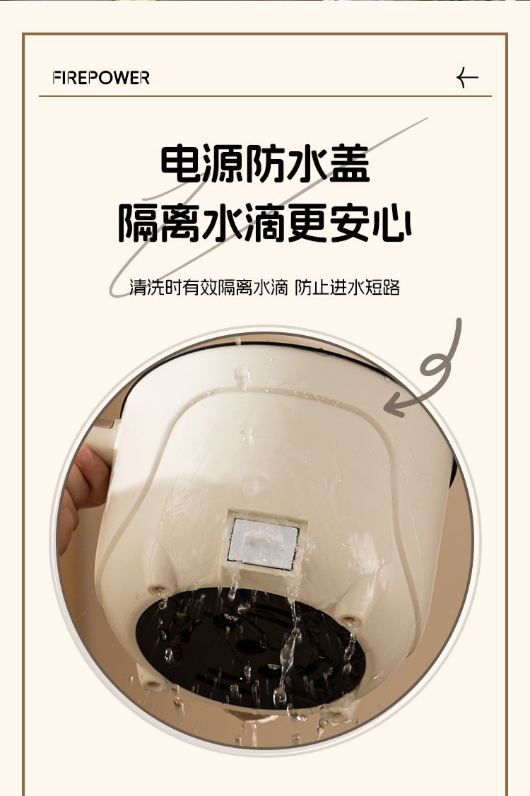 Electric Cooking Pot, Multifunctional Dormitory Small Electric Pot, Electric Hot Pot, Non-Stick Electric Steaming Pot, Noodle Cooking Pot, Electric Hot Pot, European and British Regulations