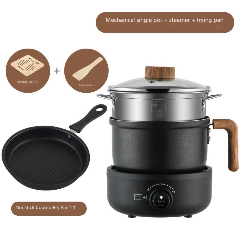 Cross-border 110V/220V English packaging household full-automatic multifunctional split 1.8-liter electric cooking pot European, British and American regulations