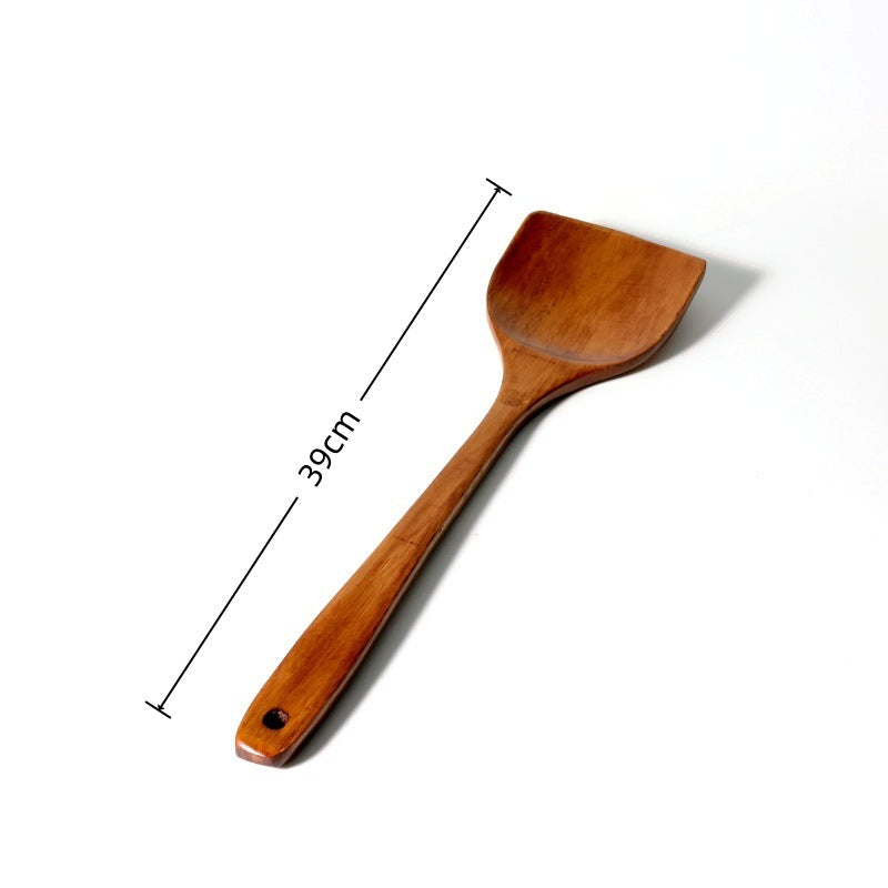 Non-Stick Pan Special Spatula for Cooking, Household Spatula, Wooden Spatula, Wooden Spoon, Rice Spoon, Wooden Spatula, Kitchen Utensils Spatula