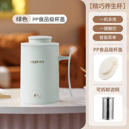 Portable Boiling Cup for Tea Mini Timing Electric Stew Kettle Electric Stew Health Cup Stew and Boiling Integrated Automatic Electric Boiling Cup