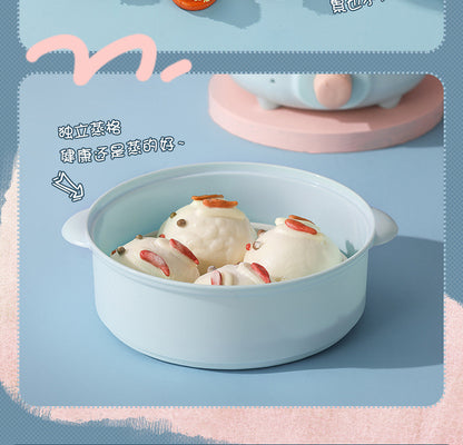 Electric Cooking Pot Dormitory Student Household Small Electric Hot Pot Mini Small Electric Pot Instant Noodle Pot Cooking Noodles Small Pot Gift Wholesale