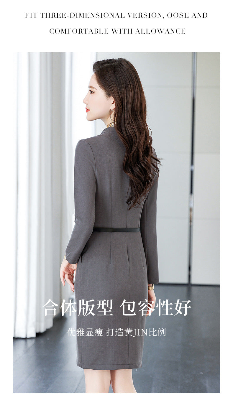 French Hepburn Style Small Black Dress High Sense High Cold Royal Sister Fried Street Small Fragrance Style Pleated Professional Suit dress Summer