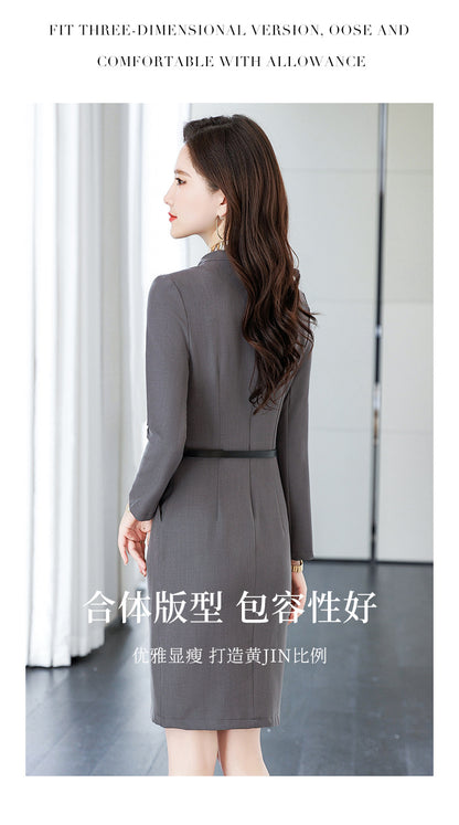 French Hepburn Style Small Black Dress High Sense High Cold Royal Sister Fried Street Small Fragrance Style Pleated Professional Suit dress Summer