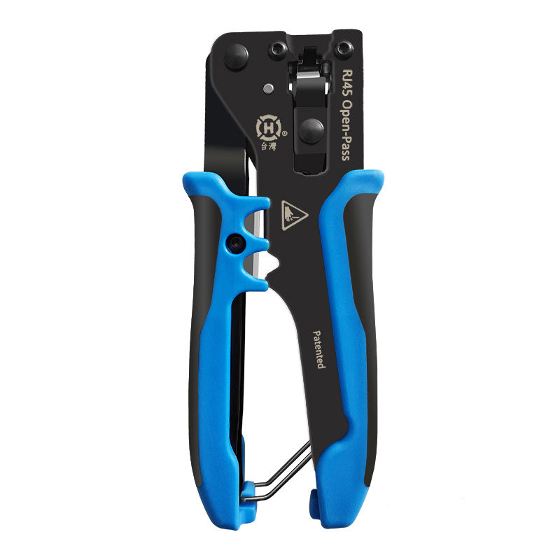 Sanbao Super Category 5 Category 6 Non-Shielding Perforated Shielding Crystal Head Category 7 Dovetail Clip Crystal Head Crimping Pliers