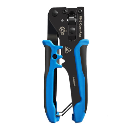 Sanbao Super Category 5 Category 6 Non-Shielding Perforated Shielding Crystal Head Category 7 Dovetail Clip Crystal Head Crimping Pliers