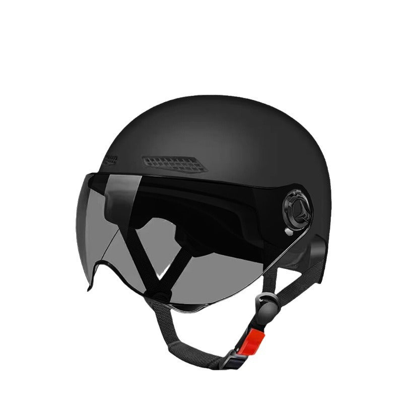 EleCtriC VehiCle Helmet for Men and Women in Summer Sun ProteCtion EleCtriC VehiCle Helmet 3C Certified Lightweight Half Helmet ManufaCturer Spot DireCt Supply