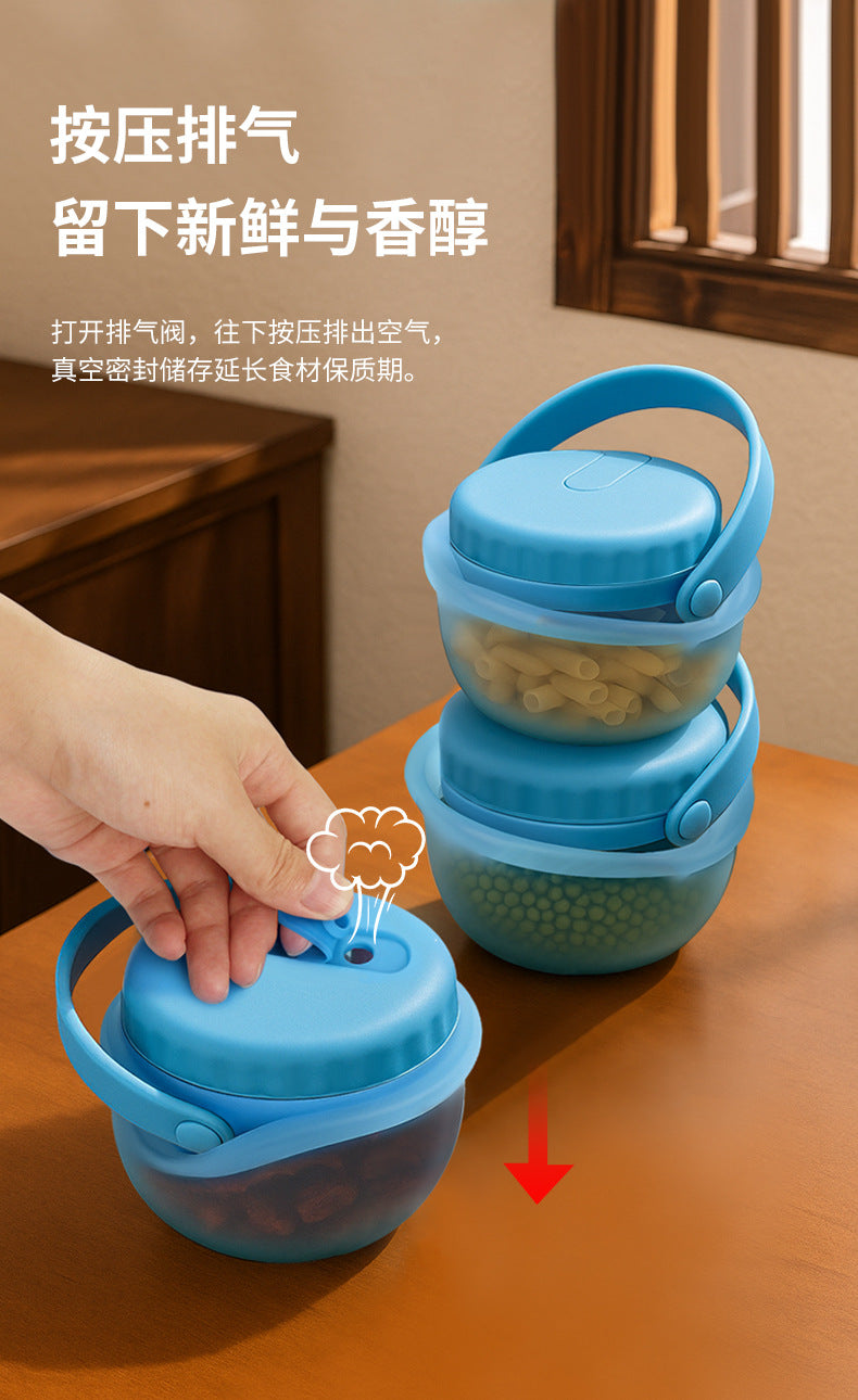 Platinum Silicone Fresh-Keeping Sealed Refrigerator Freezer Storage Kitchen Divided Storage Household Food Preservation Bag