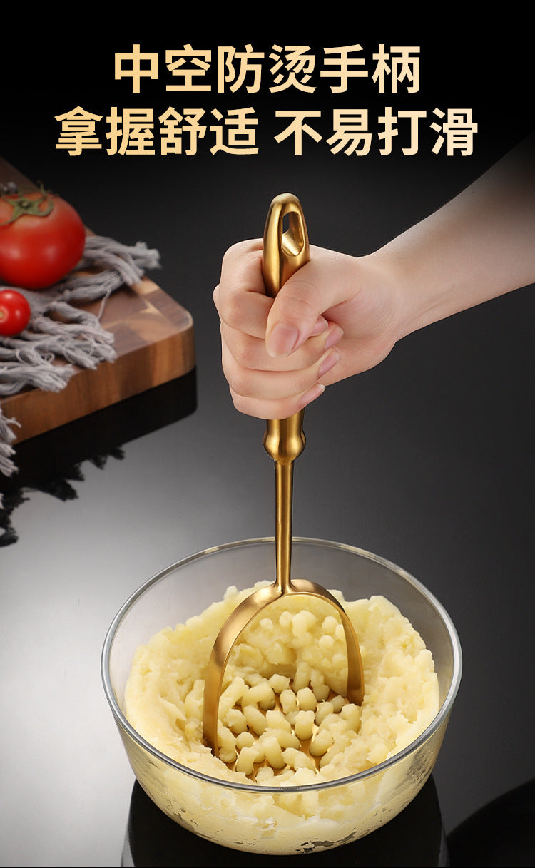 Stainless steel sweet potato masher household potato press kitchen tool manual multi-function masher potato press