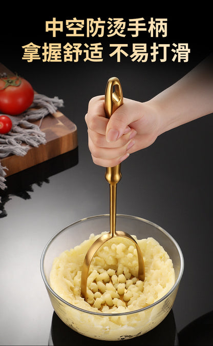 Stainless steel sweet potato masher household potato press kitchen tool manual multi-function masher potato press