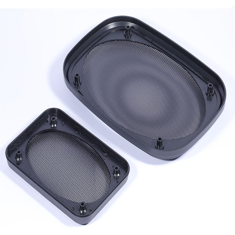 Car Horn Mesh Cover Audio Speaker Protective Mask Speaker Horn Cover Metal Iron Mesh 4X6 Square 6X9 Mesh