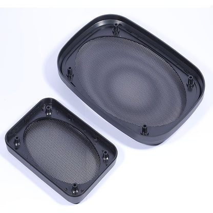 Car Horn Mesh Cover Audio Speaker Protective Mask Speaker Horn Cover Metal Iron Mesh 4X6 Square 6X9 Mesh
