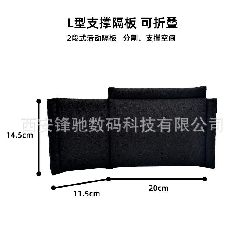 Cross-border camera bag camera bag partition shock pad partition split block wholesale thickened cushion buckle pad