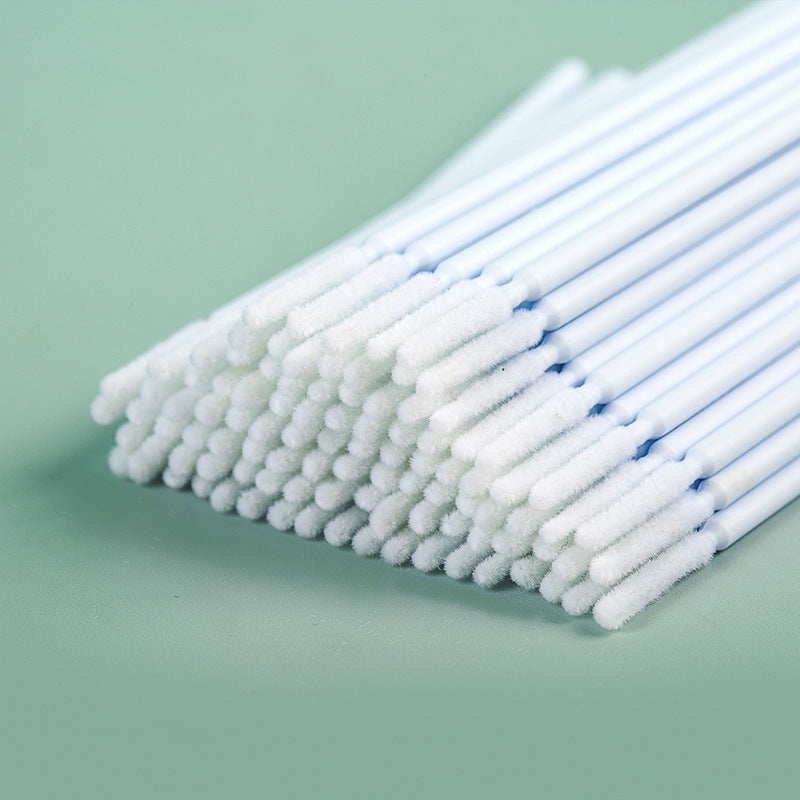 Grafting eyelash long head cotton swab eyelash cleaning stick cotton swab unloading eyelash cleaning stick tattoo auxiliary professional tool