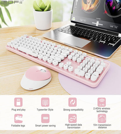 MOFII Skyscraper Hand 2.4G Wireless Keyboard Mouse Laptop Office Wireless Keyboard Mouse suit