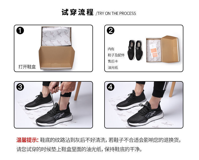 [Genuine leather cowhide] men's cotton shoes winter fleece-lined casual leather shoes non-slip waterproof middle-aged and elderly dad shoes