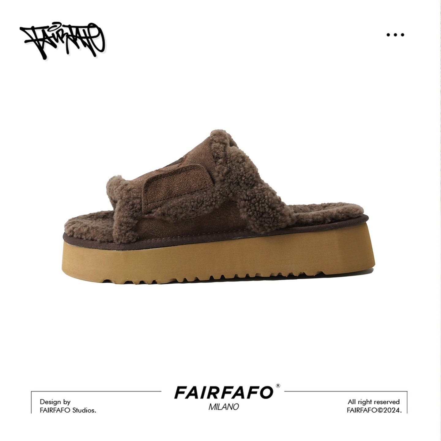【Thick-Soled Fur Slippers】Wd24Xz663