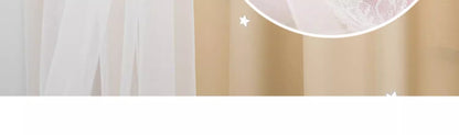 Source manufacturers non-perforated installation curtains hook and loop curtains cross-border foreign trade shading curtains self-adhesive finished products wholesale