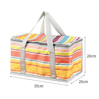 Spot Takeout Insulation Bag Wholesale Outdoor Picnic Insulation Satchel Ice Bag Large Capacity Takeaway Cake Insulation Bag