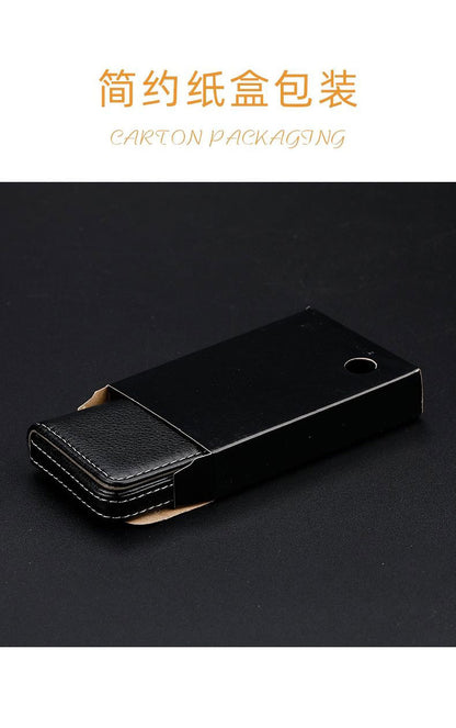 In-Stock Wholesale Pu Business Card Holder, Business Card Case, Business Card Wallet, Company Gift, Faux Leather