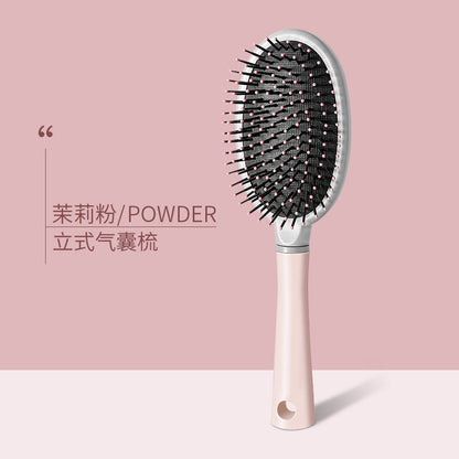 Comb Women's Household Portable Straight Hair Comb Airbag Comb Men's Curly Hair Massage Meridian Fluffy Hollow Cleaning