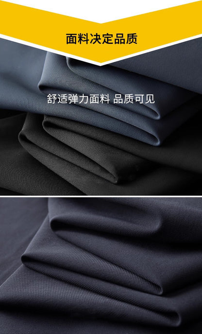 Wholesale Men's Business Wear Slim-fit Pants Summer Casual Men's Wear Youth Work Dress Black Workwear Pants