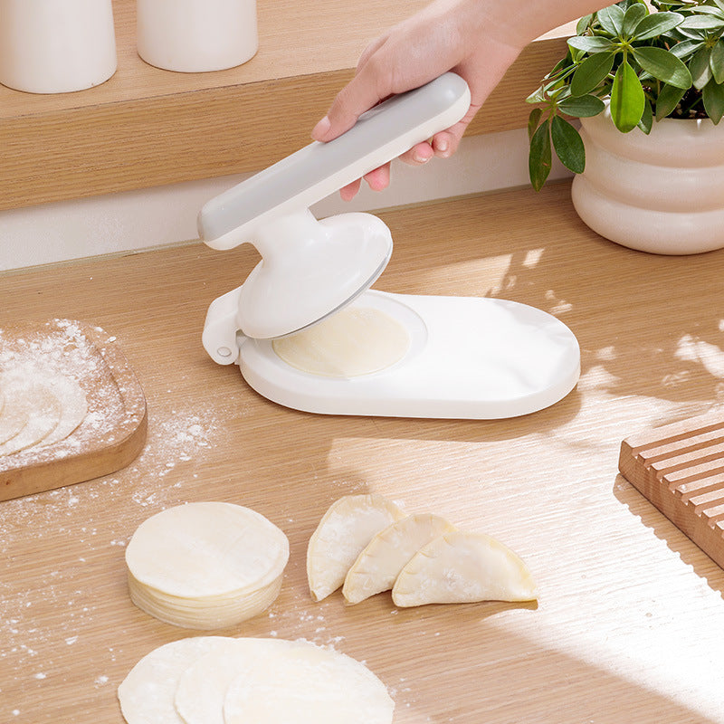 Dumplings Skin-pressing Artifact of Skin-pressing Qingming Fruit Snow Meiniang Moon Cake New Style Dumpling Skin-pressing Dumpling Mold for Making Green Baozi Mold