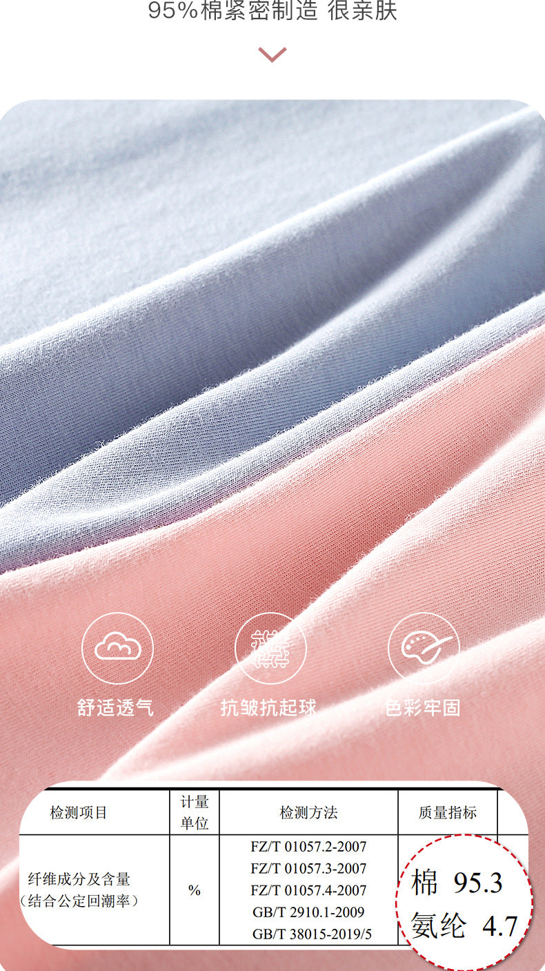 Women's Pajama Pants Summer Three-Quarter Pants Pure Cotton Thin Large Size Home Pants Large Pants Home Pants Loose Factory Wholesale