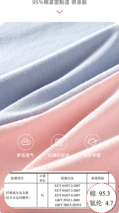 Women's Pajama Pants Summer Three-Quarter Pants Pure Cotton Thin Large Size Home Pants Large Pants Home Pants Loose Factory Wholesale