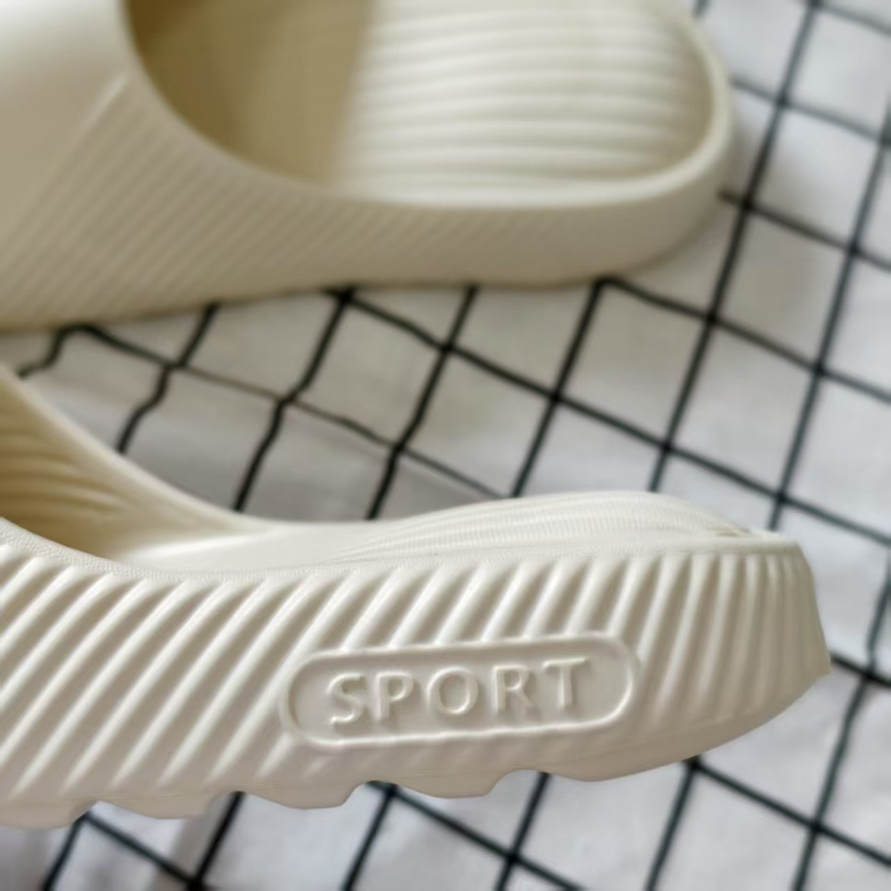Men's Air-Cushion Sandals, Slippers, Non-Slip Slippers for Bathing, Couple Indoor Home Slippers, Women's Bathroom Slippers, Cross-Border Summer Home Use